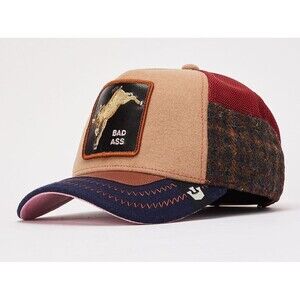 Bad Ass Detention Seeker Trucker Hat Men's Snapback Goorin Bros The Farm Donkey